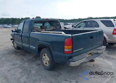 2001 Chevrolet Silverado 1500 Ls из США, поврежденный, VIN 2GCEC19T311213773